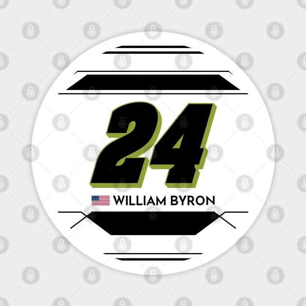 William Byron #24 2023 NASCAR Design Magnet by AR Designs 